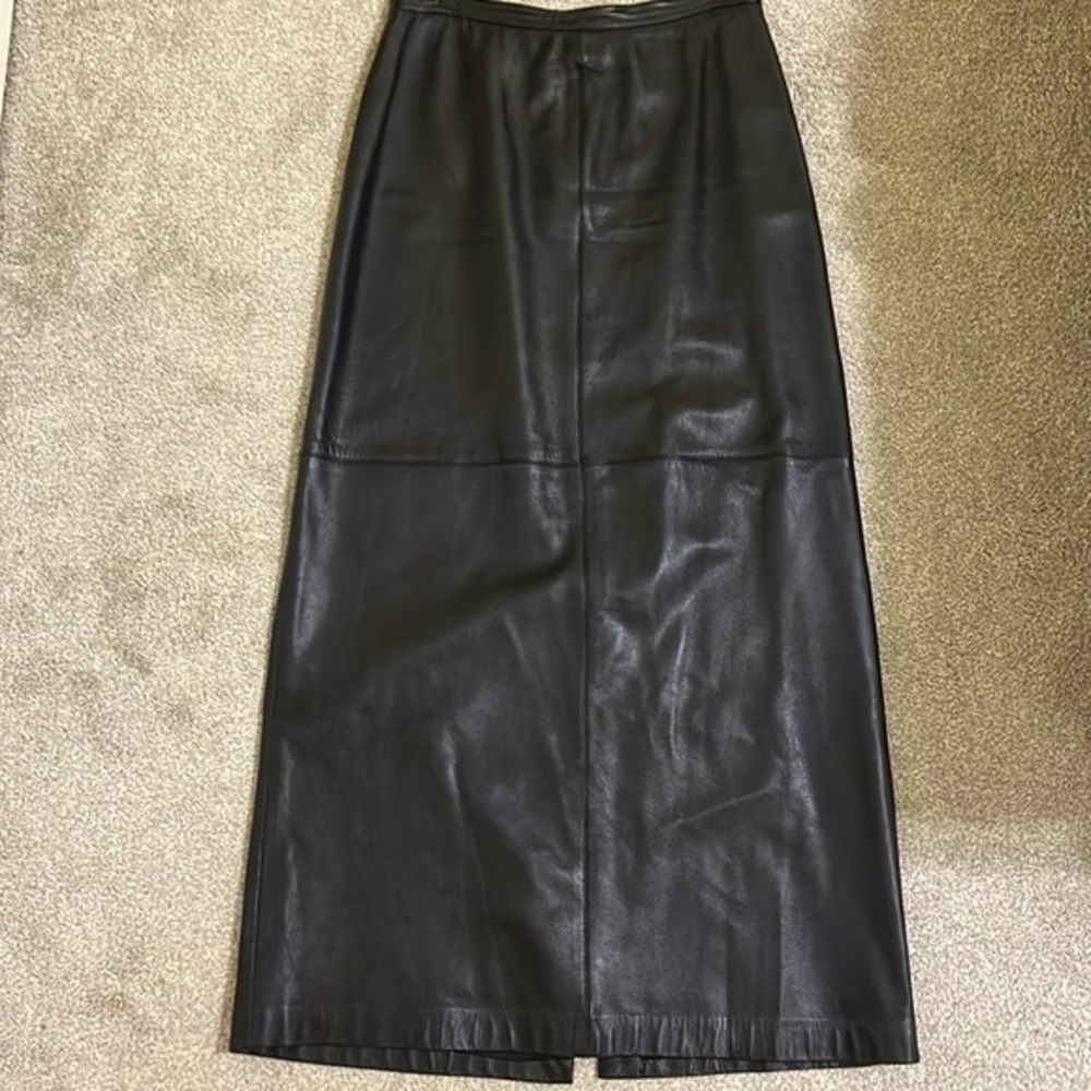 Ellen Tracy Black A-Line Skirt - Picture 1 of 1